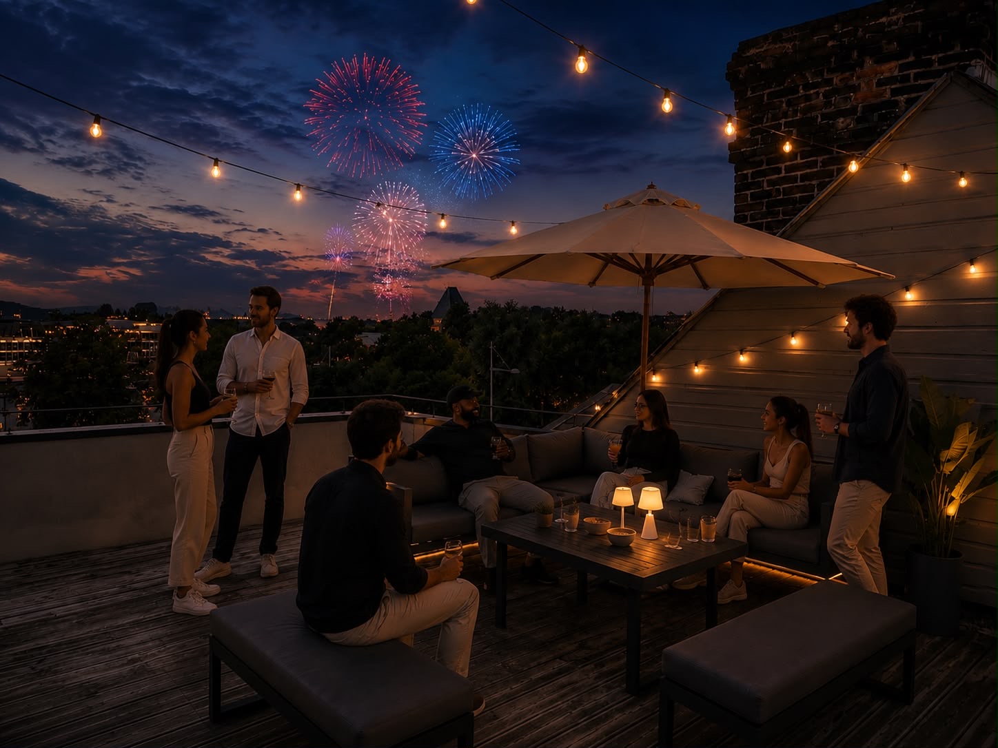 Le Rooftop — terrasse lounge